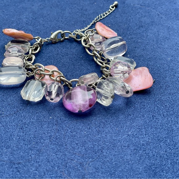 Pretty pink and purple bracelet - Picture 3 of 6